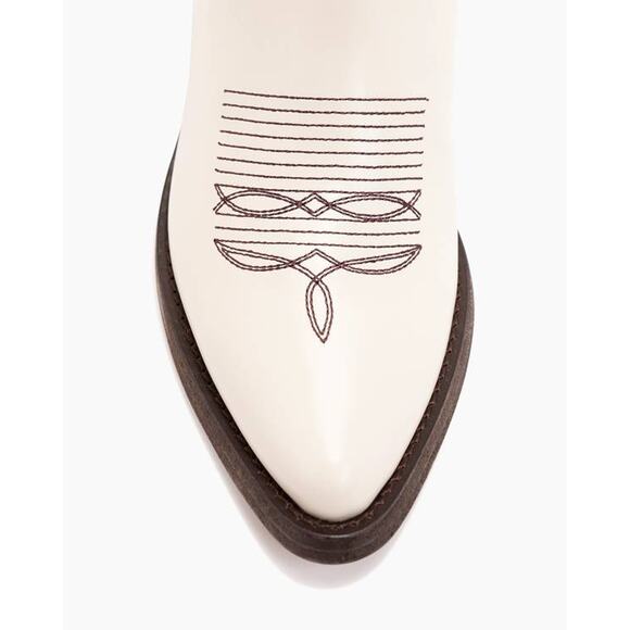 *** Not Available *** Leather Western Boot in Bruciato Crema - Picture 6 of 7